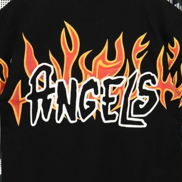 Palm Angels Men's round neck T-shirt with short sleeves - Picture 3 of 4
